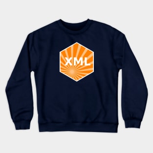 xml hexagonal Crewneck Sweatshirt